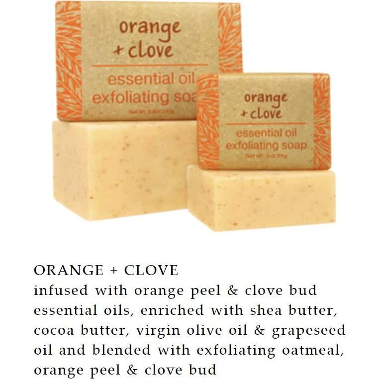 Jabón Exfoliante Greenwich Bay de Naranja y Clavo - Set 2x244g