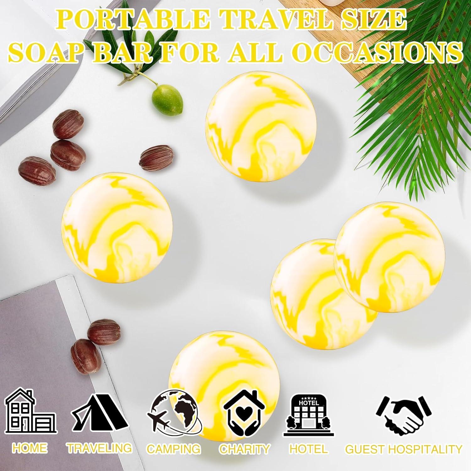 Jabón de Viaje 25g Umpeimvon Limón Ecológico Hecho a Mano