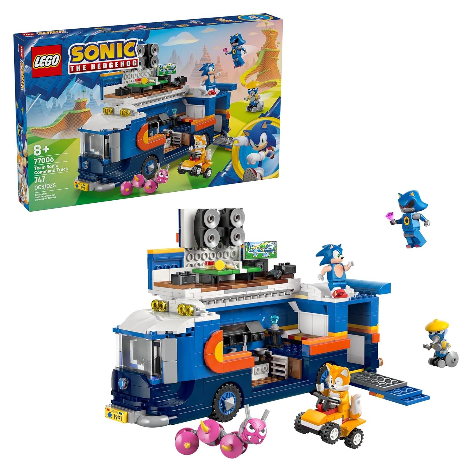 LEGO Sonic The Hedgehog Camión de Mando 77006 - 5 Figuras