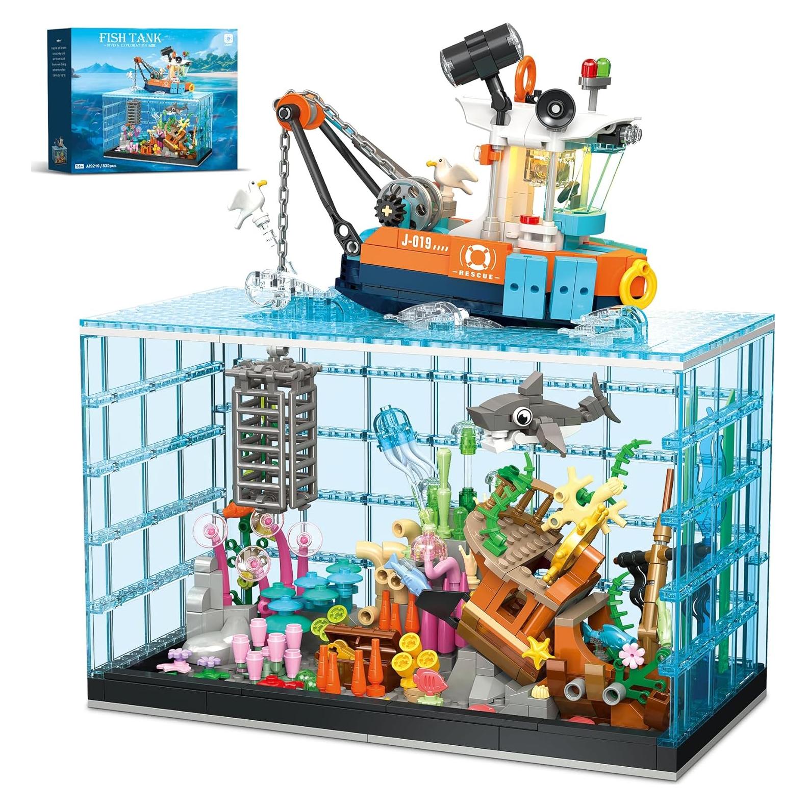 Juego de Bloques de Construcción Acuático BeepZipp 830PCS