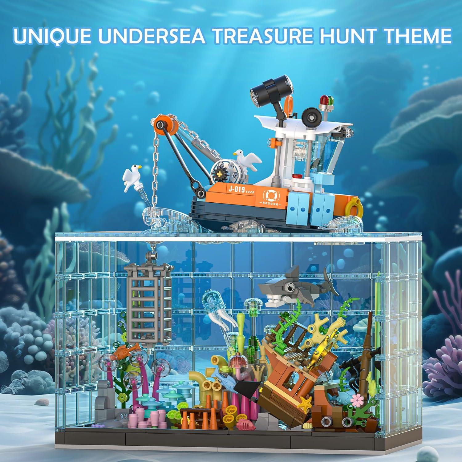 Juego de Bloques de Construcción Acuático BeepZipp 830PCS