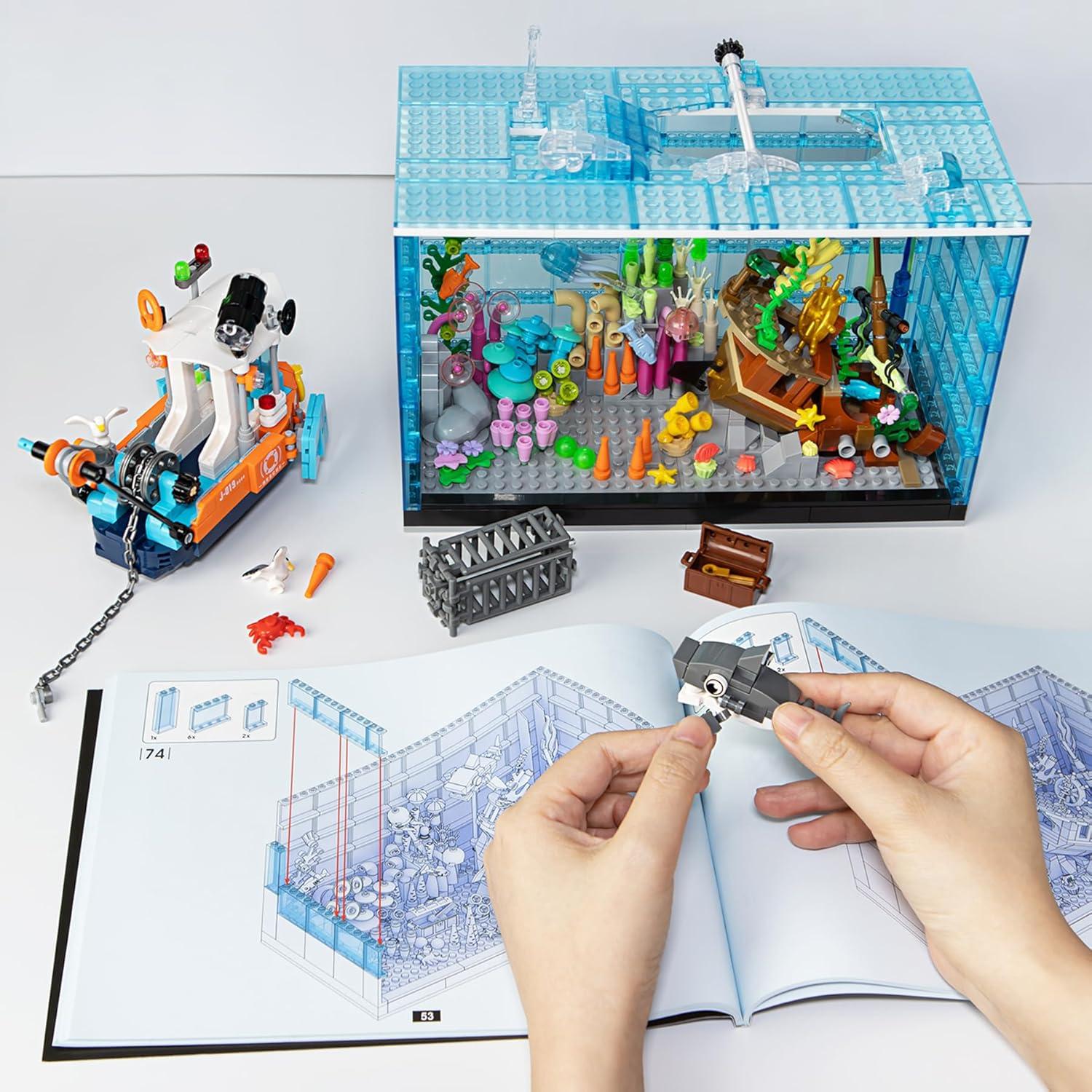 Juego de Bloques de Construcción Acuático BeepZipp 830PCS