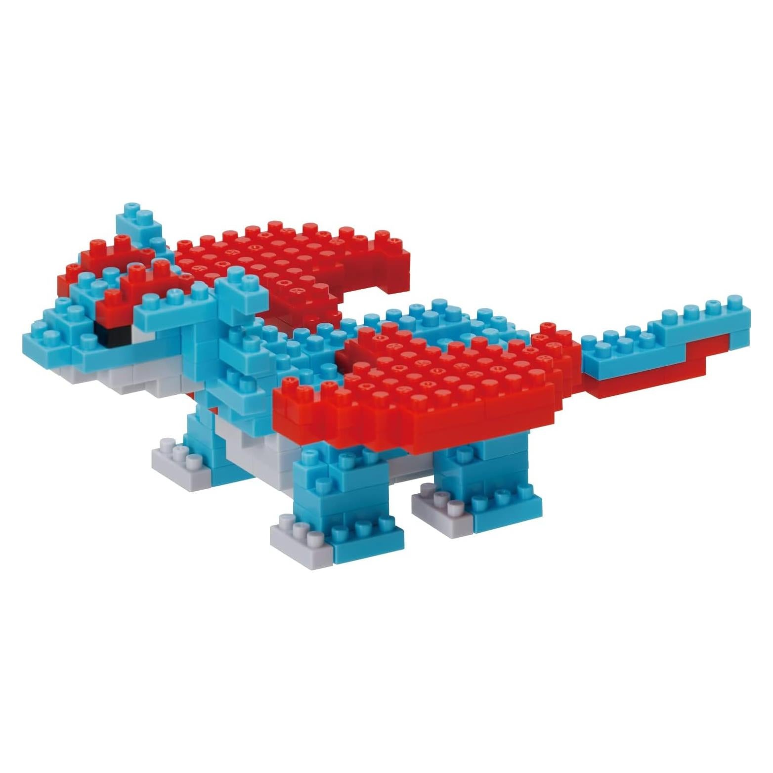 Nanoblock Salamence Pokémon - Kit de Construcción 200 Piezas