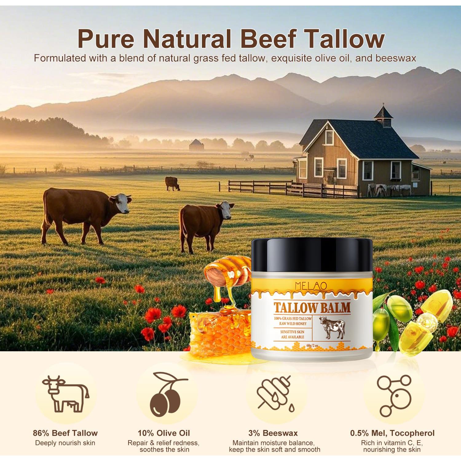 Bálsamo Hidratante de Manteca de Res Heylaca 56.7g Sin Fragancia