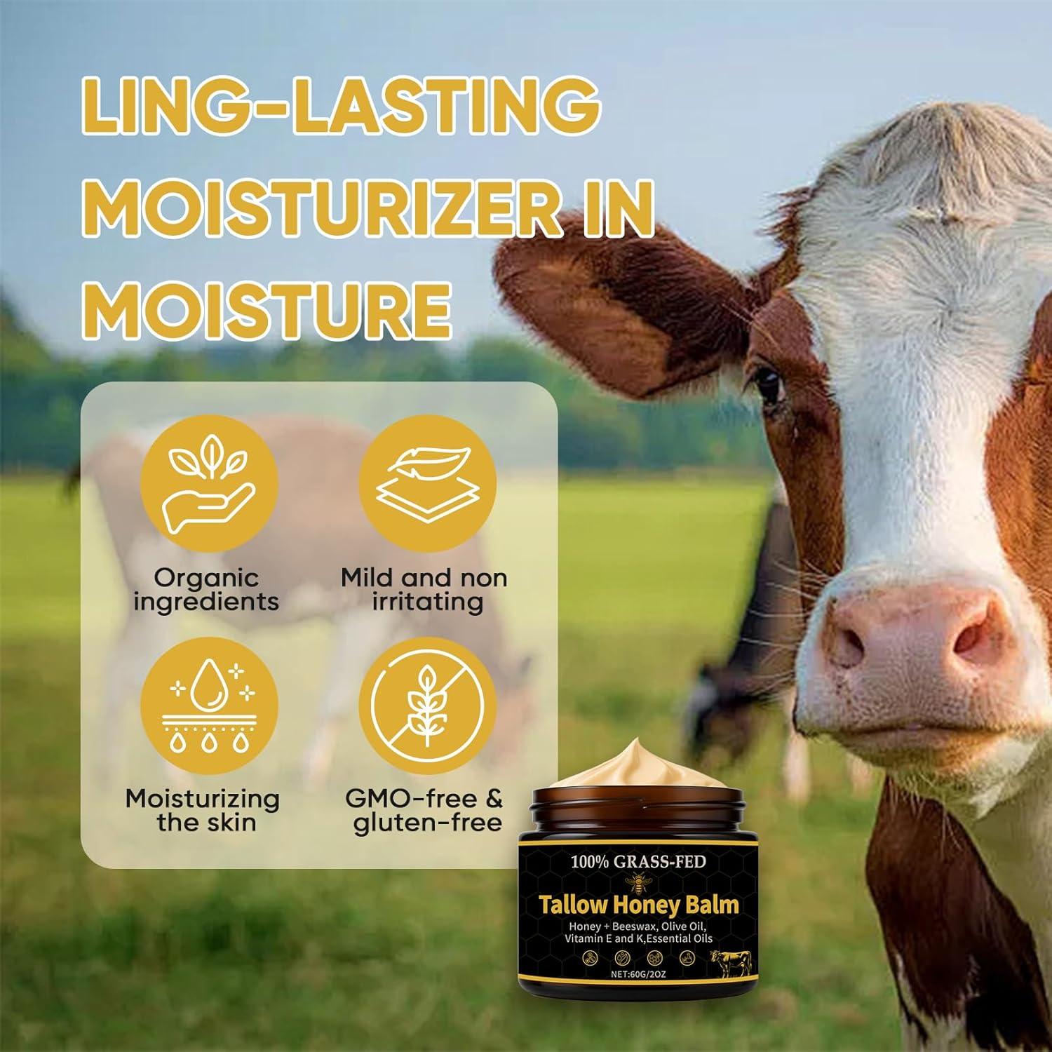 Bálsamo Hidratante de Grasa de Res Orgánica 167g - WNOHIQ