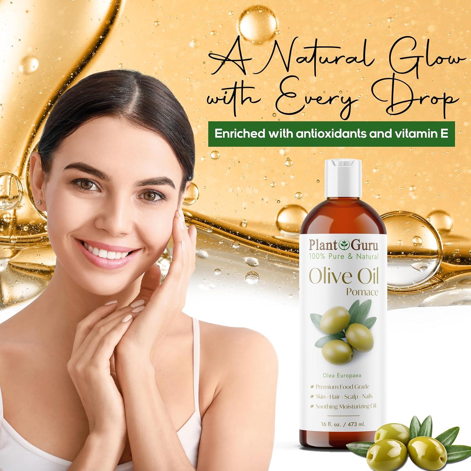 Aceite de Oliva Pomace 946 ml 100% Puro Natural Hidratante