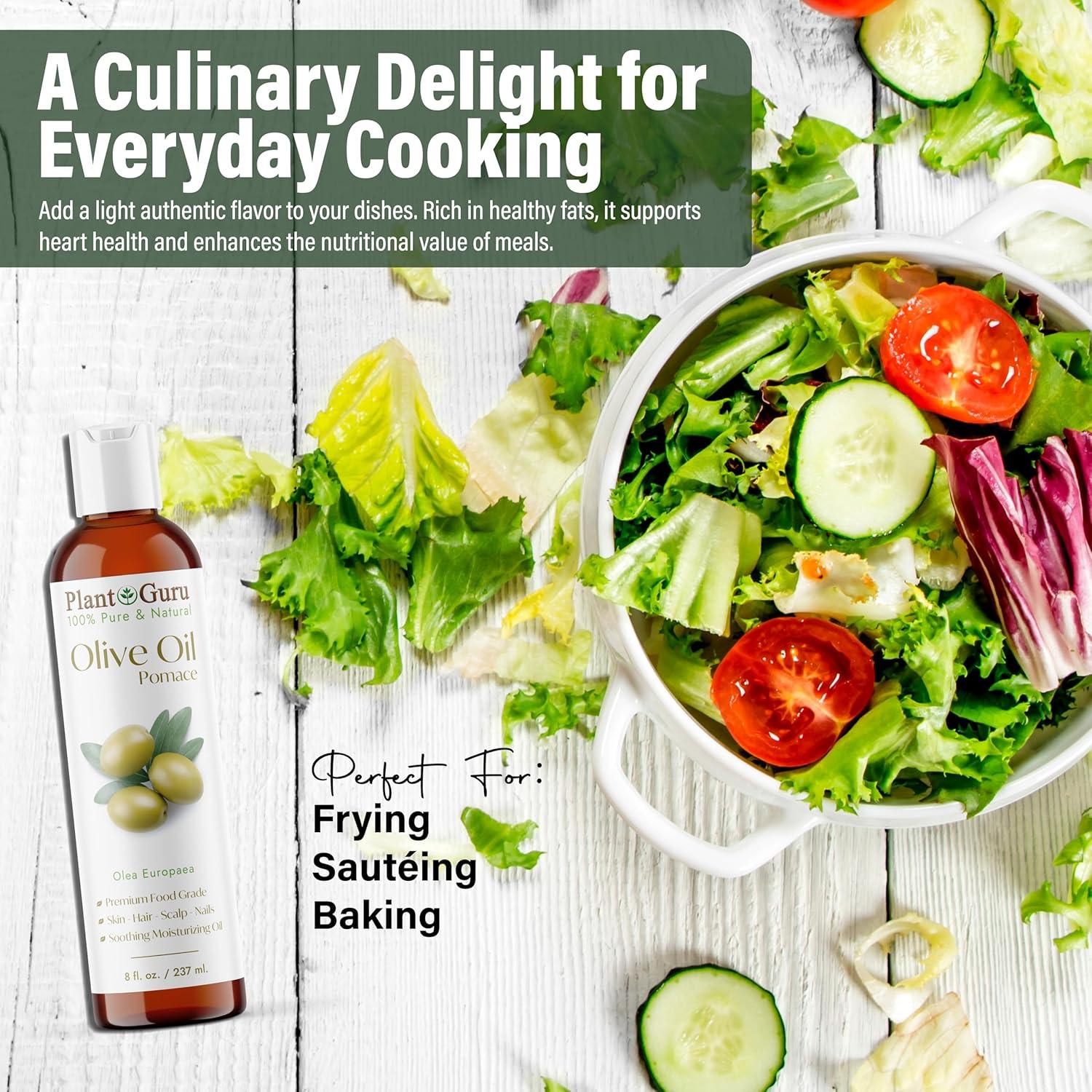 Aceite de Oliva Pomace 946 ml 100% Puro Natural Hidratante