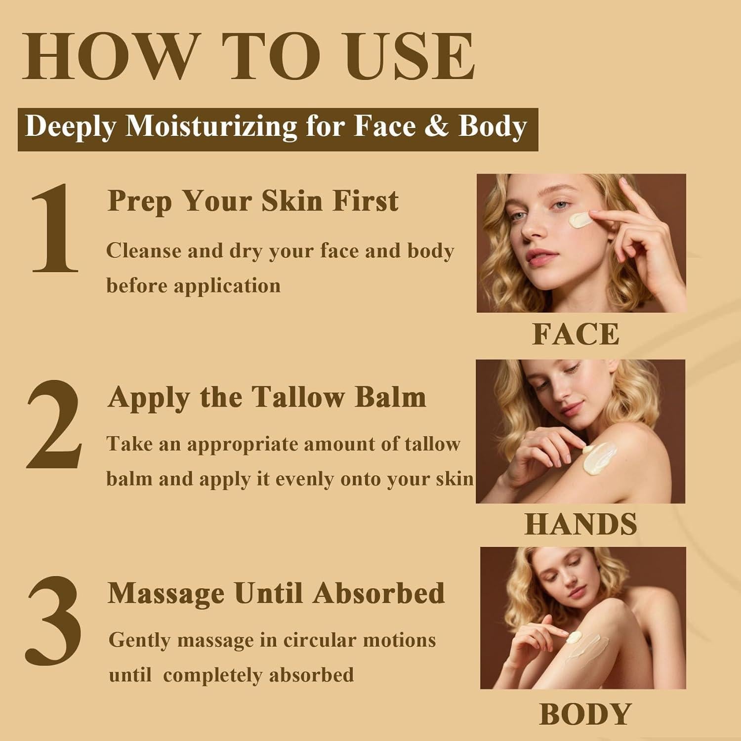 Bálsamo de Sebo de Res y Miel MediVuse 150g - Hidratante Natural