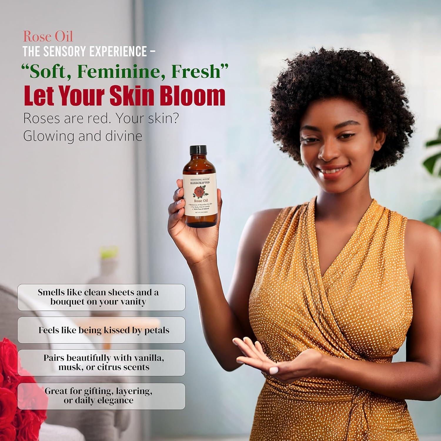 Aceite Corporal Hidratante Rosa Soothing House 118 ml