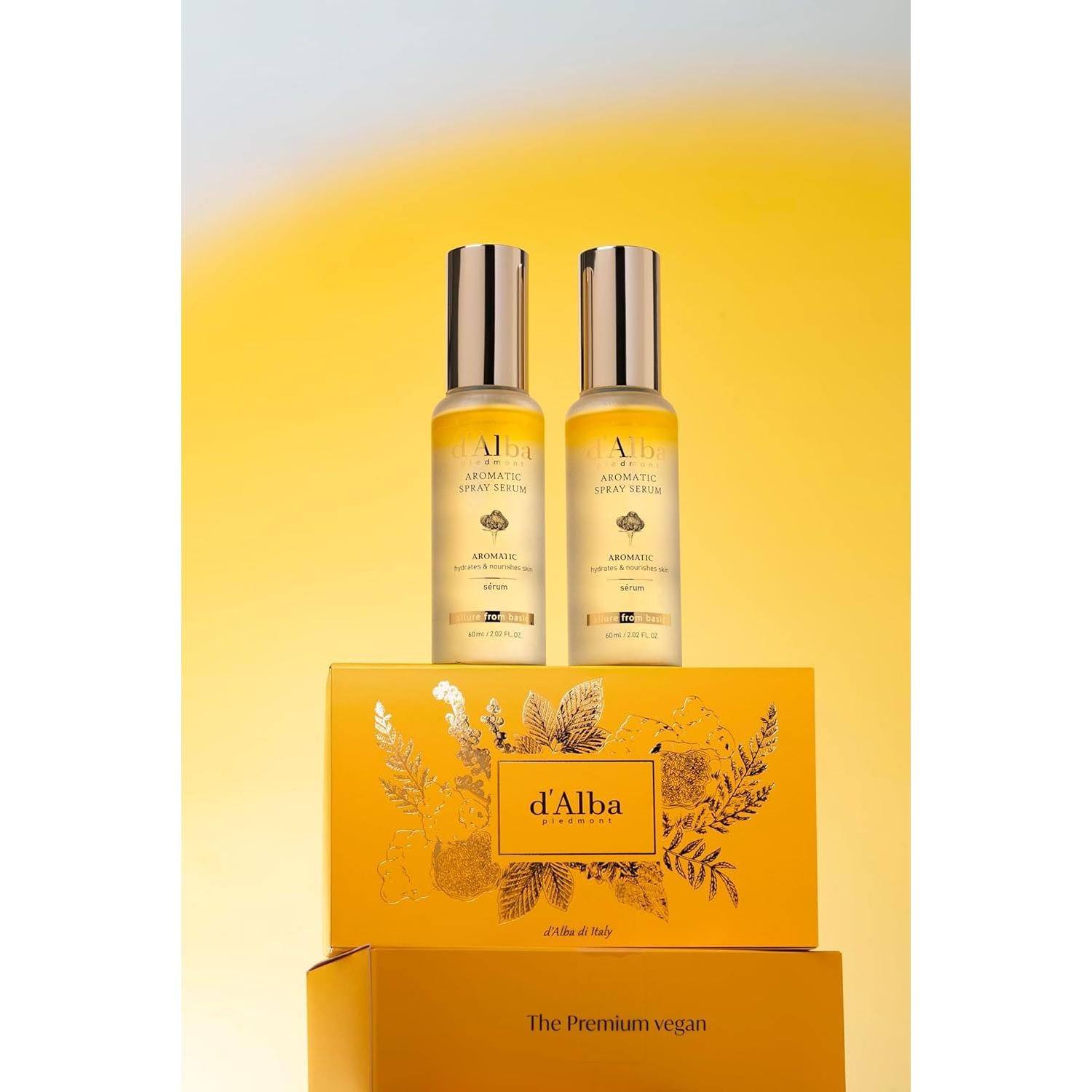 Set de Regalo Vegano d'Alba - Suero en Spray Aromático 230g
