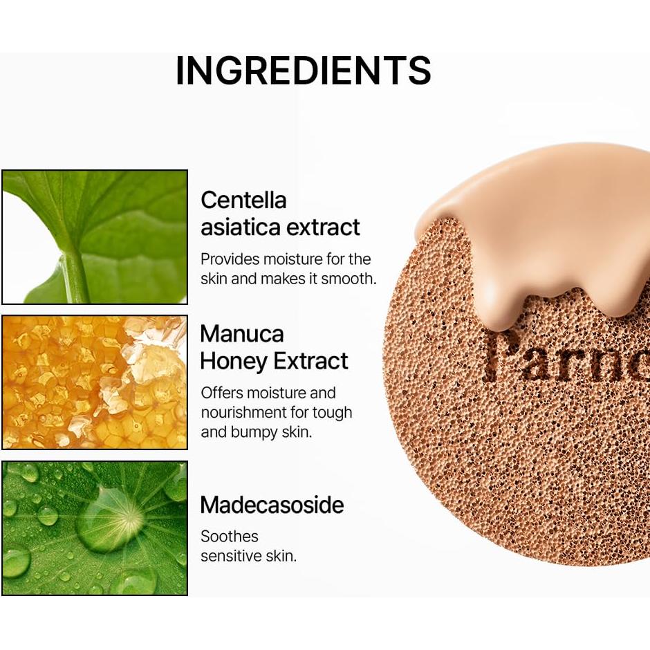 Cushion Serum Base Hidratante Parnell 19N Piel Sensible 15g