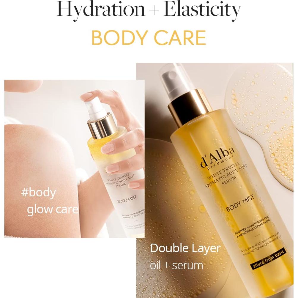 Suero Hidratante Corporal d'Alba con Trufa Blanca 180 ml