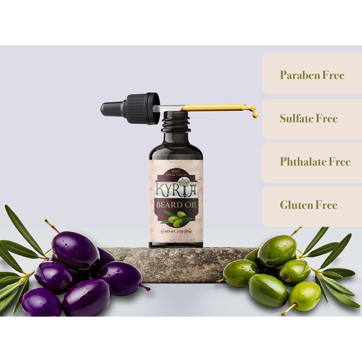 Aceite de Oliva Virgen Extra Kyria 59ml - Cuidado de Barba