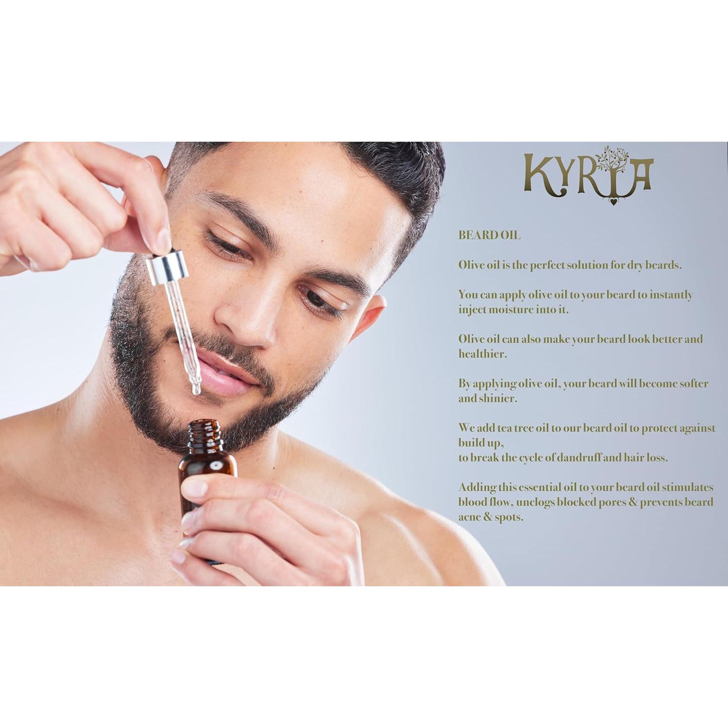 Aceite de Oliva Virgen Extra Kyria 59ml - Cuidado de Barba