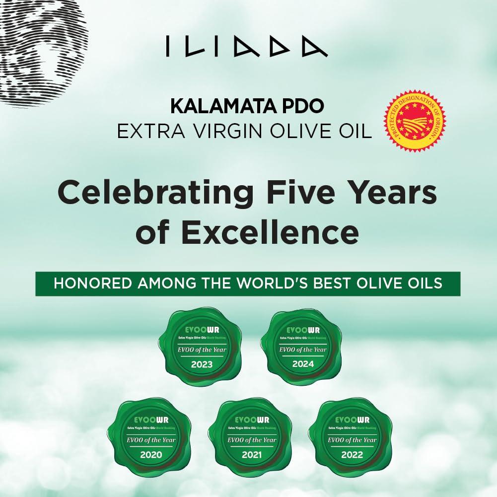 Aceite de Oliva Virgen Extra Iliada 3L Koroneiki PDO Griego