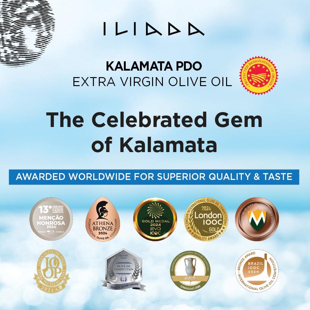 Aceite de Oliva Virgen Extra Iliada 3L Koroneiki PDO Griego