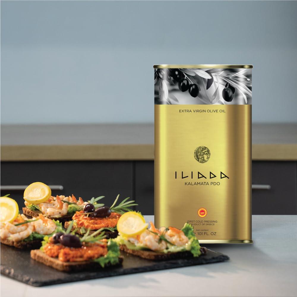 Aceite de Oliva Virgen Extra Iliada 3L Koroneiki PDO Griego