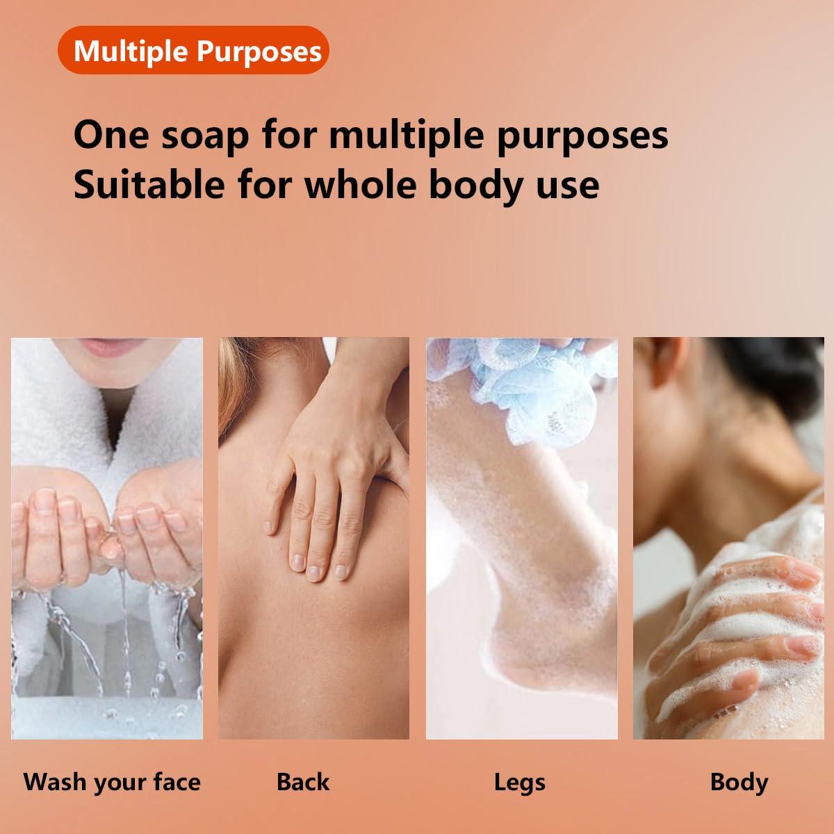 Jabón de Limón y Cúrcuma WINFACE - Paquete de 5 unidades