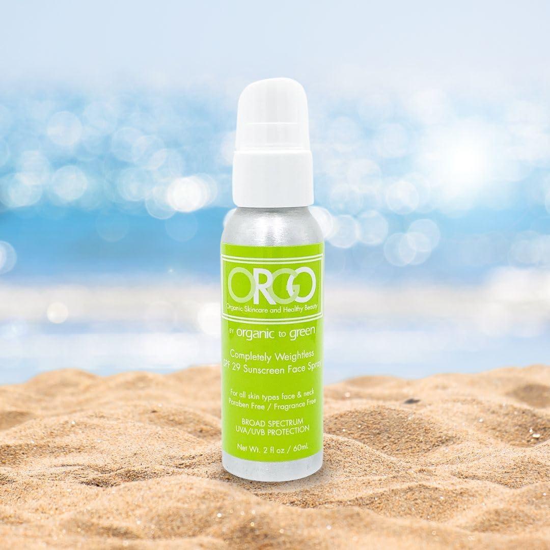Protector Solar Facial Orgánico en Spray 59 ml - SPF 29