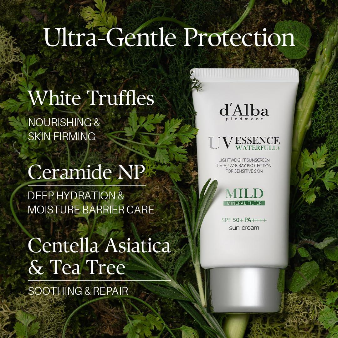 Protector Solar Mineral d'alba Trufa Blanca SPF 50+ Vegano