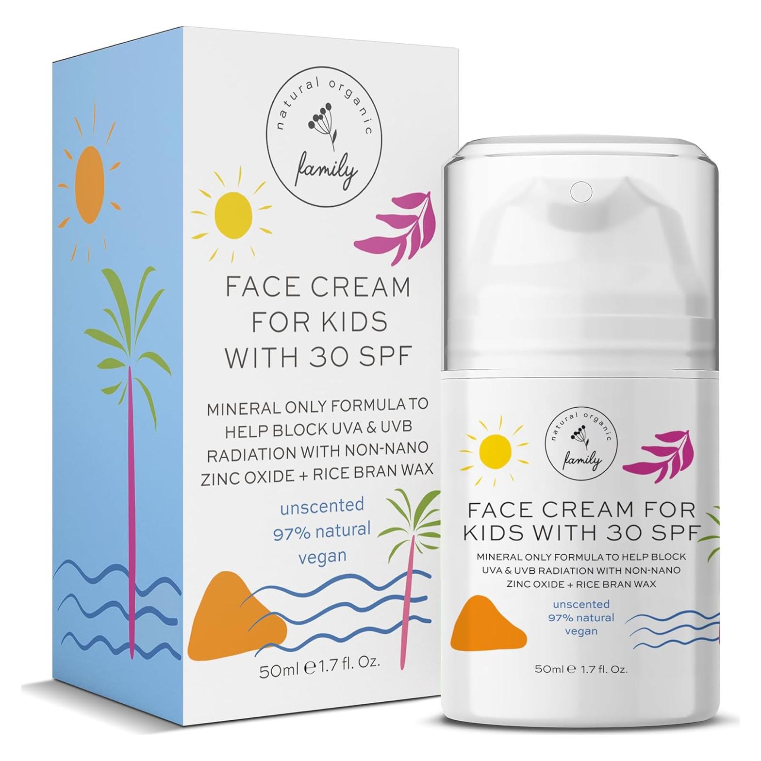 Protector Solar Hidratante para Niños SPF 30 - Orgánico