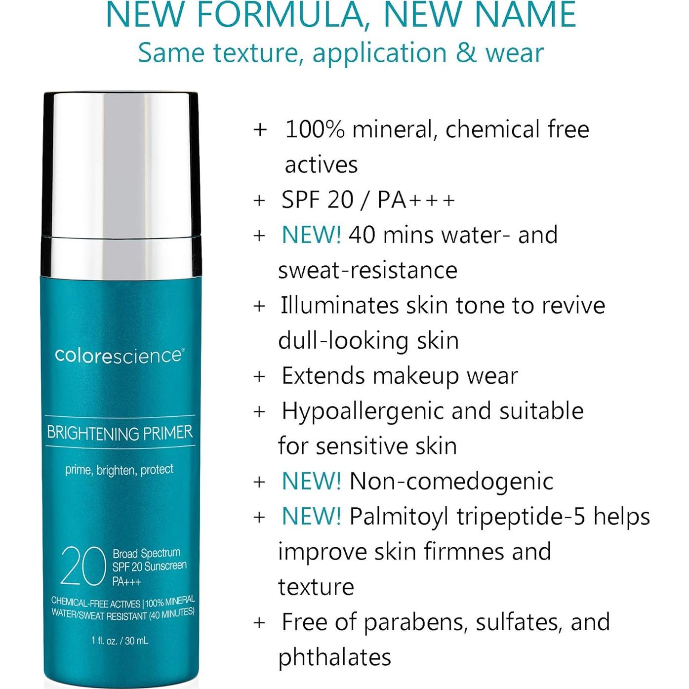 Base Iluminadora Colorescience SPF 20 30ml Protector Solar