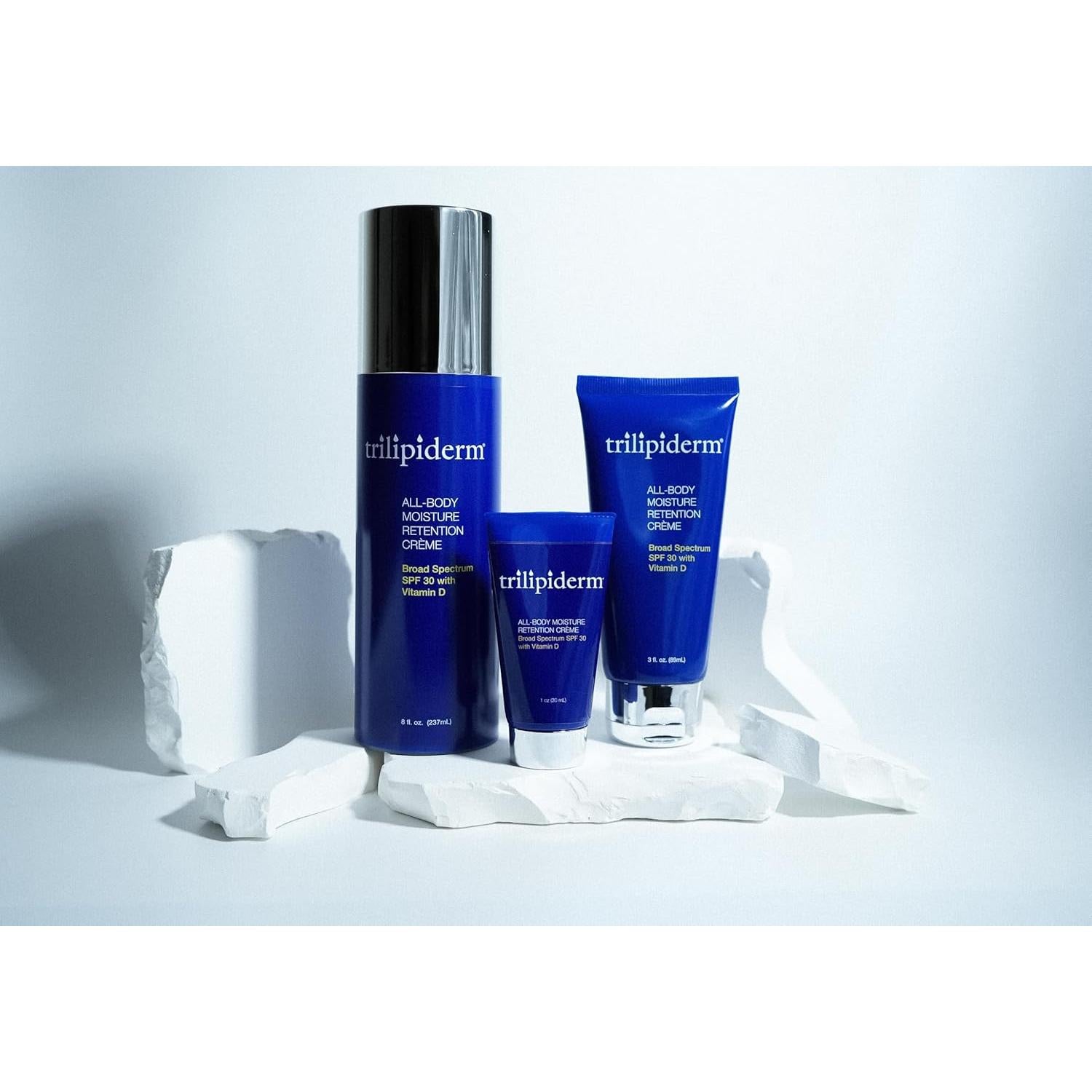 Paquete de Viaje Trilipiderm - Crema Hidratante y Protector Solar SPF 30 170 g