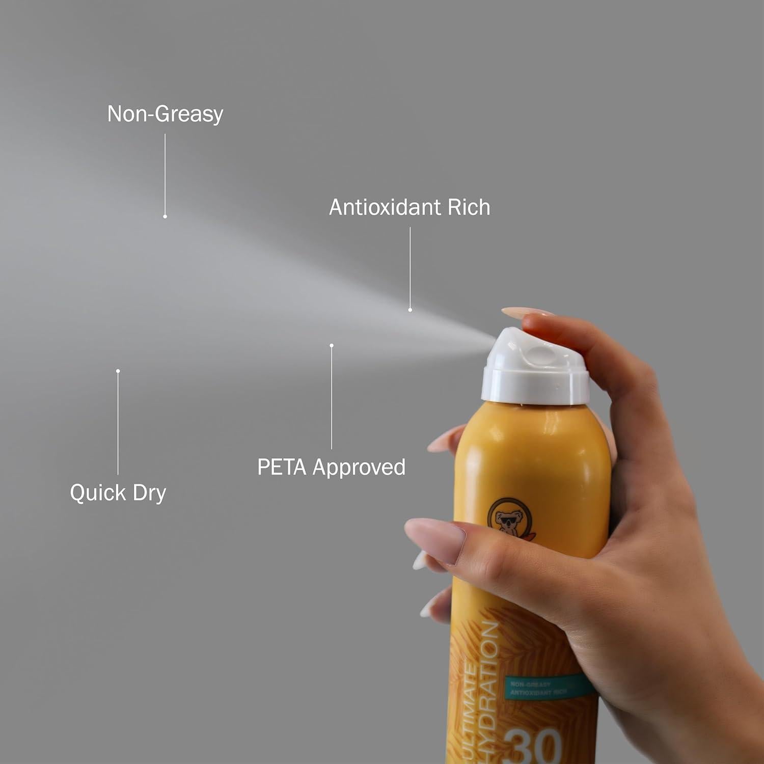 Protector Solar en Spray Australian Gold SPF 30 170g Resistente al Agua