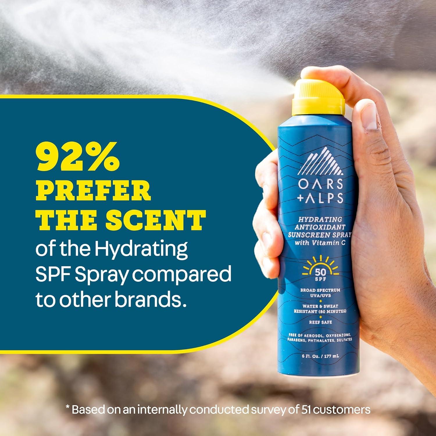 Spray Solar Hidratante Oars + Alps SPF 30 170 g - Resistente al Agua