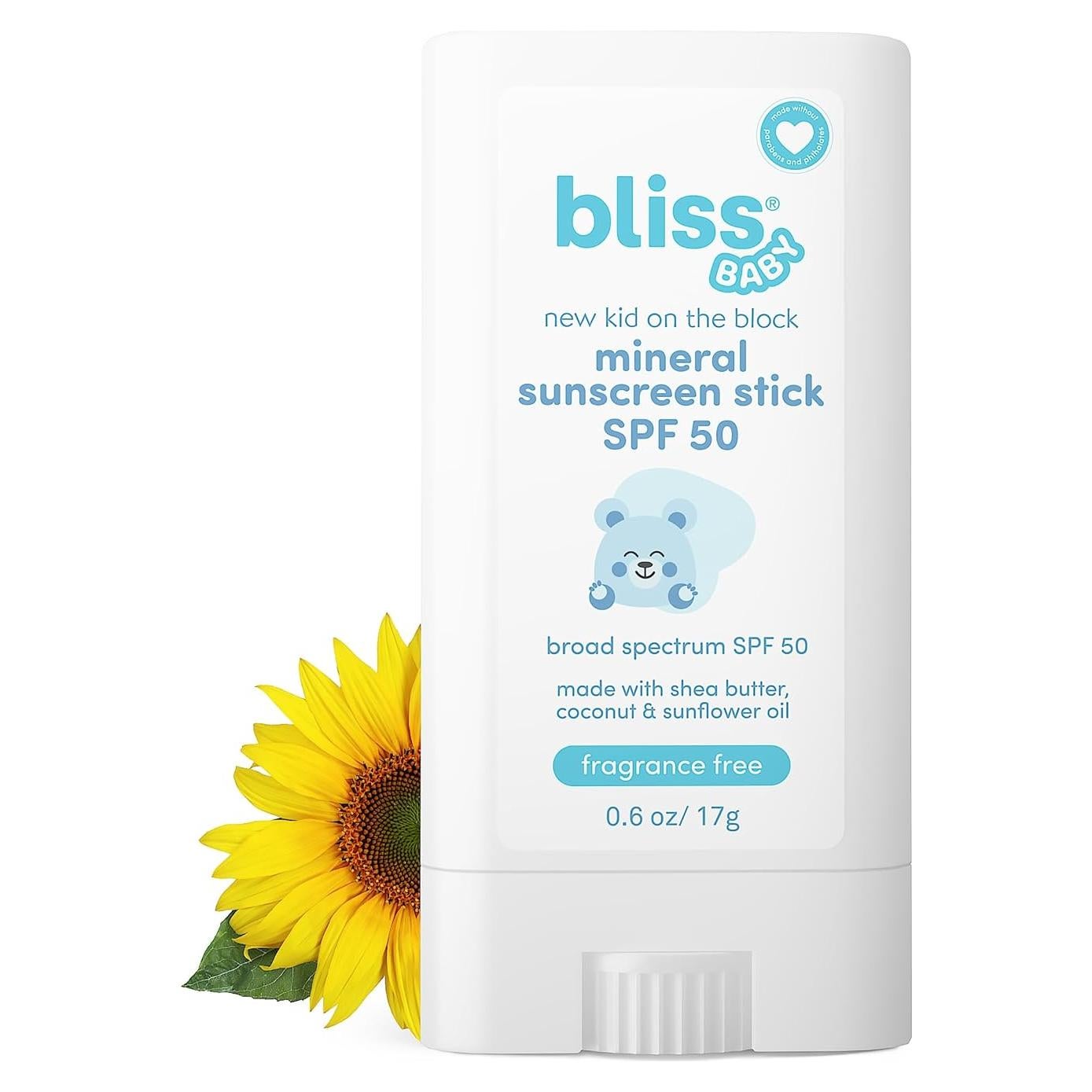 Stick Protector Solar Mineral Bliss SPF 50 para Bebés 42g