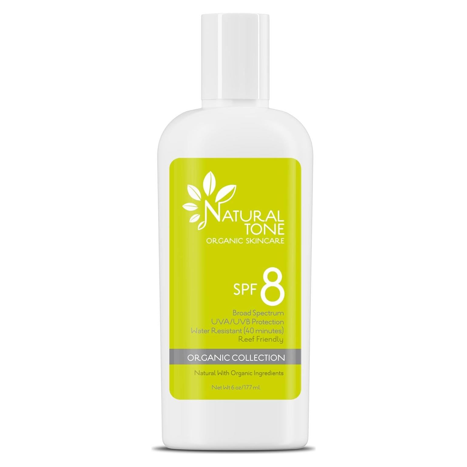 Protector Solar Natural SPF8 Vegano 170g - Cuidado de la Piel