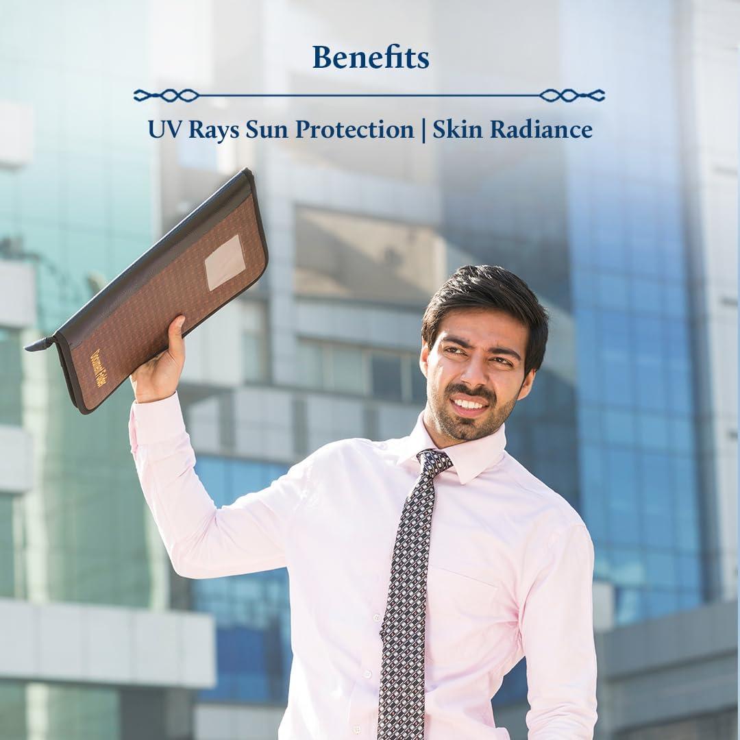 Crema Hidratante Iluminadora Azul Nétar para Hombres SPF 30