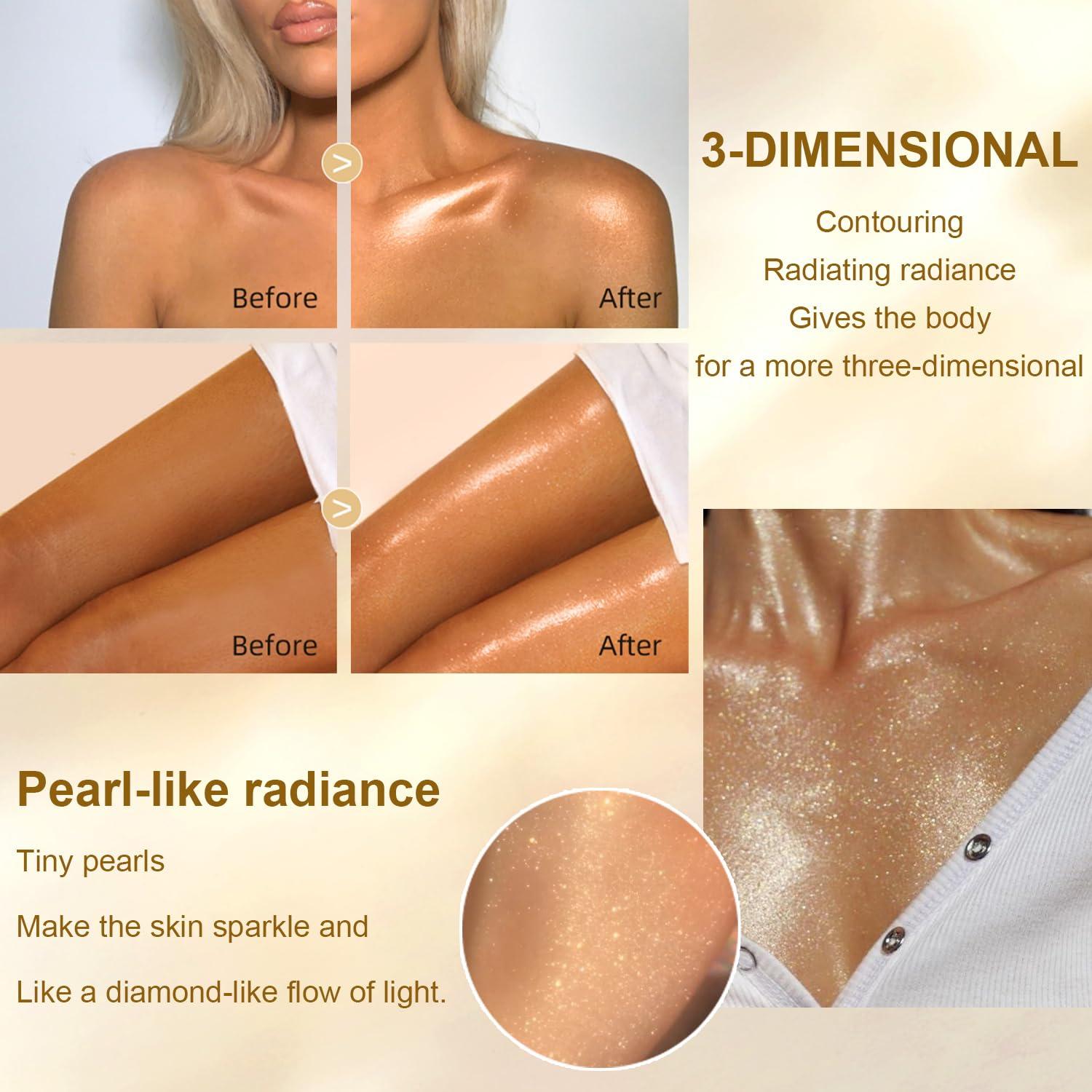 Aceite Brillante Corporal Meilury SPF 45 Hidratante 109.8 ml