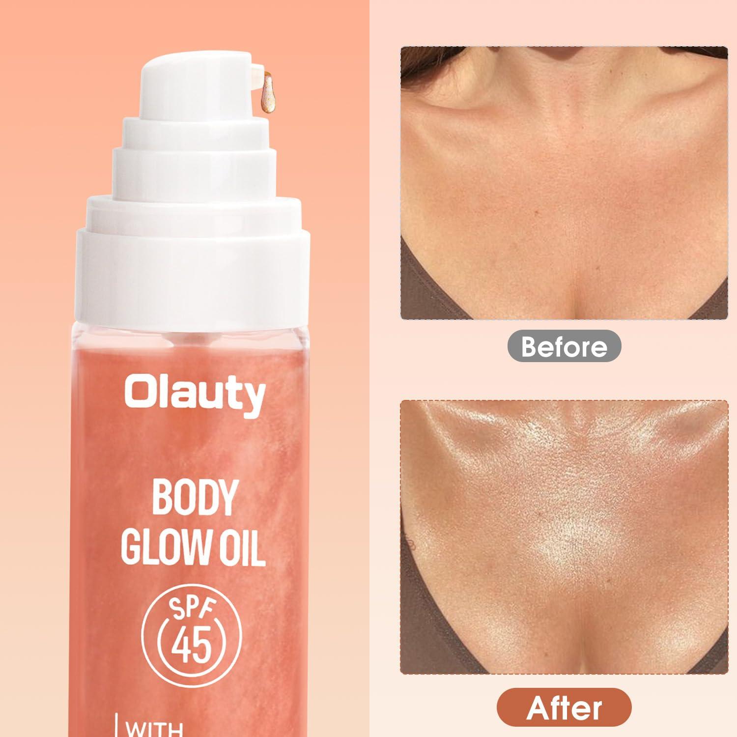 Aceite Brillante Corporal BliBling SPF 45 Hidratante 100 ml