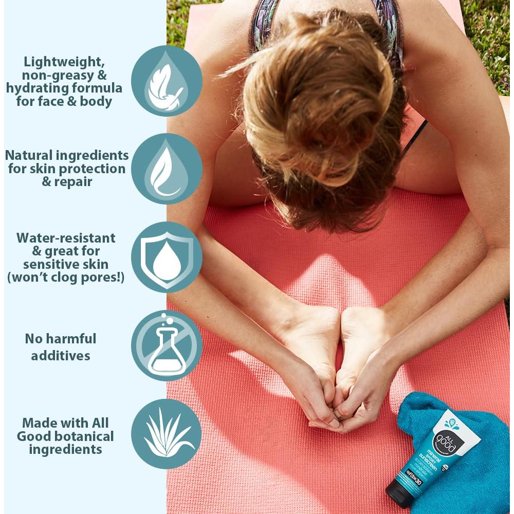 Conjunto Solar Todo Bueno - Balsamo Labial SPF 20, Loción SPF 30, Stick y Mantequilla Solar