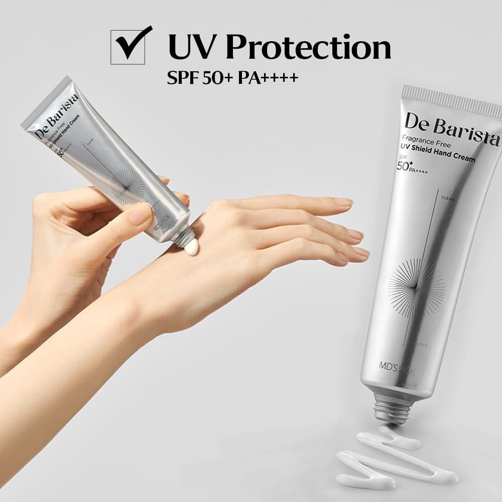 Crema de Manos Barista MD's Pick SPF50+ PA++++ 50g - Hidratante Vegana