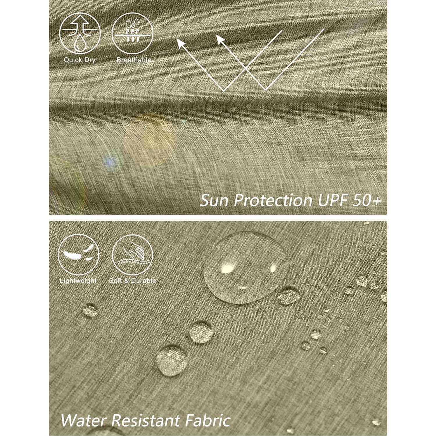 Pantalones Cortos Cargo Rápido Secado Hombre LDA Verde Oliva