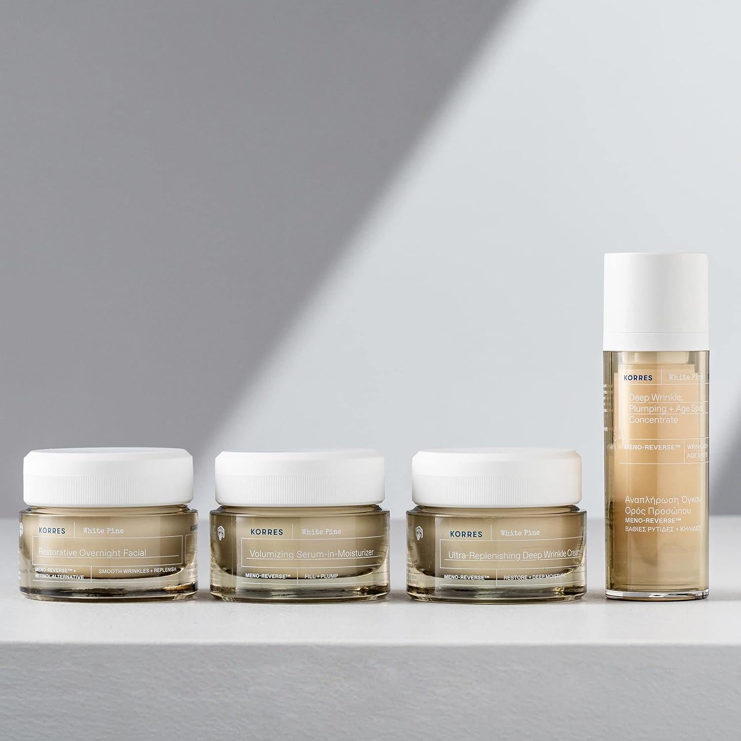 Crema Facial Nocturna Korres Pino Blanco 40ml - Hidratante Piel Madura