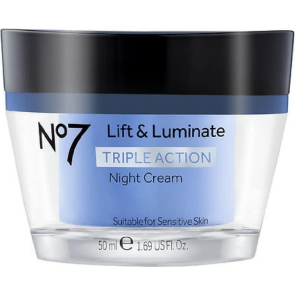 Crema Facial No7 Levanta y Ilumina Día y Noche 50 mL SPF 30