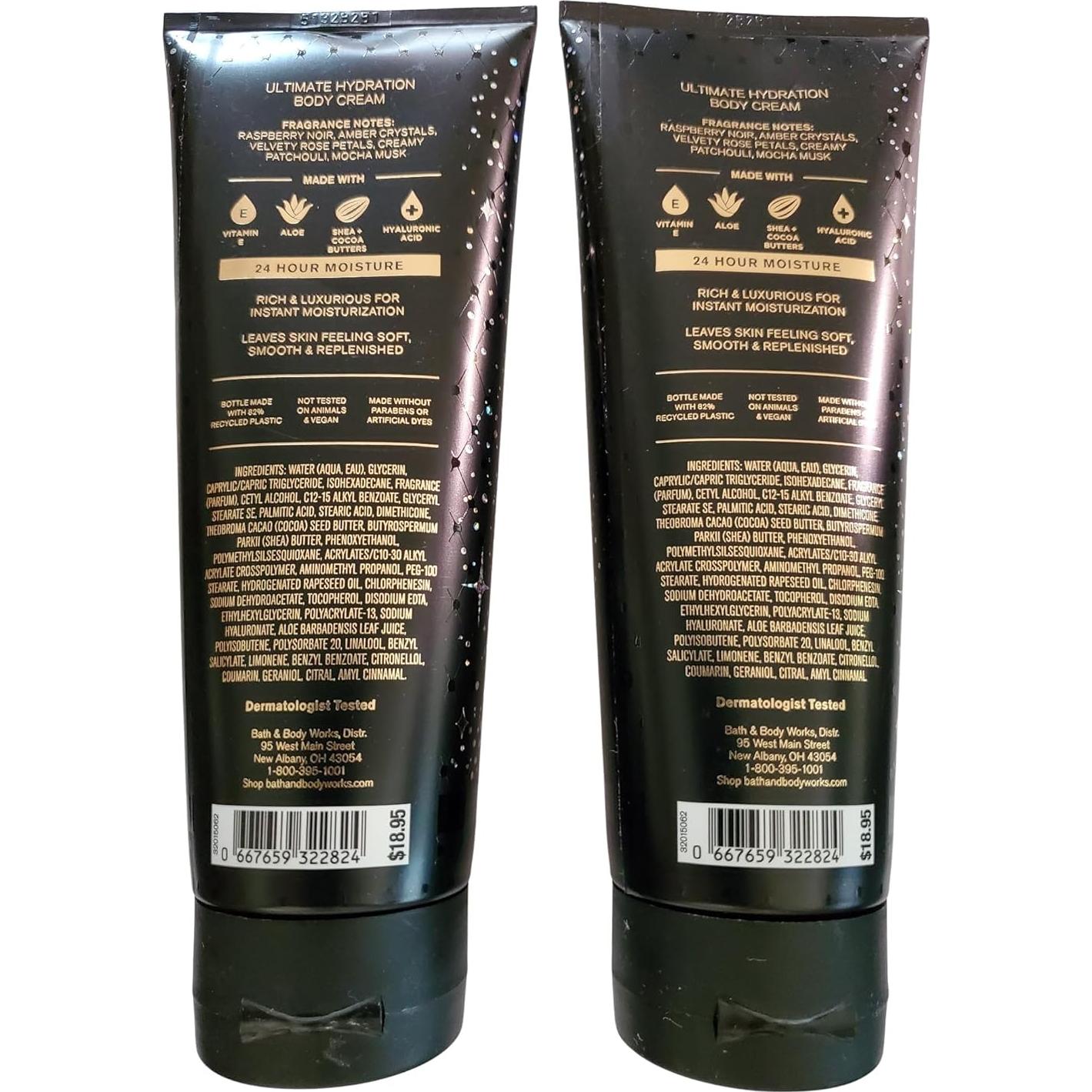 Crema Corporal Hidratante Bath & Body Works 2x226.8g