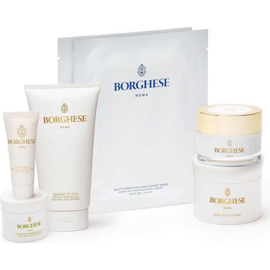 Set de Cuidado de la Piel Borghese 7 Piezas - Mascarillas y Crema