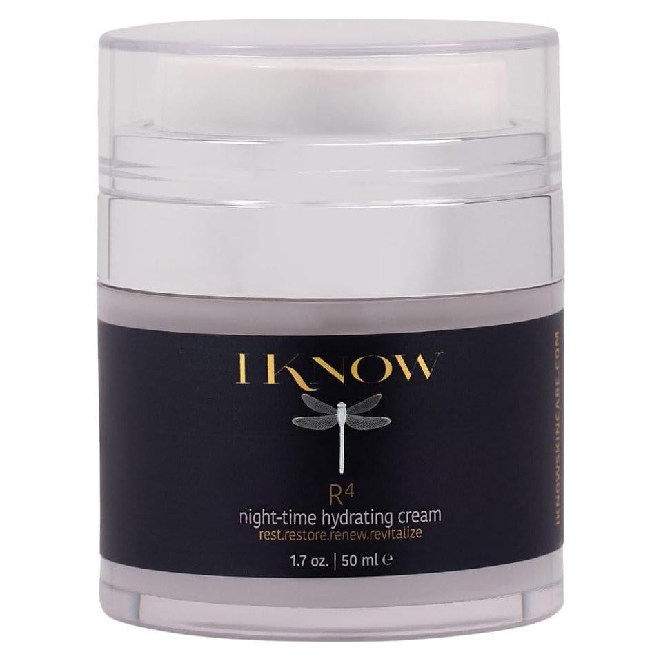 Crema Hidratante Nocturna IKNOW R4 con Ácido Hialurónico 48g