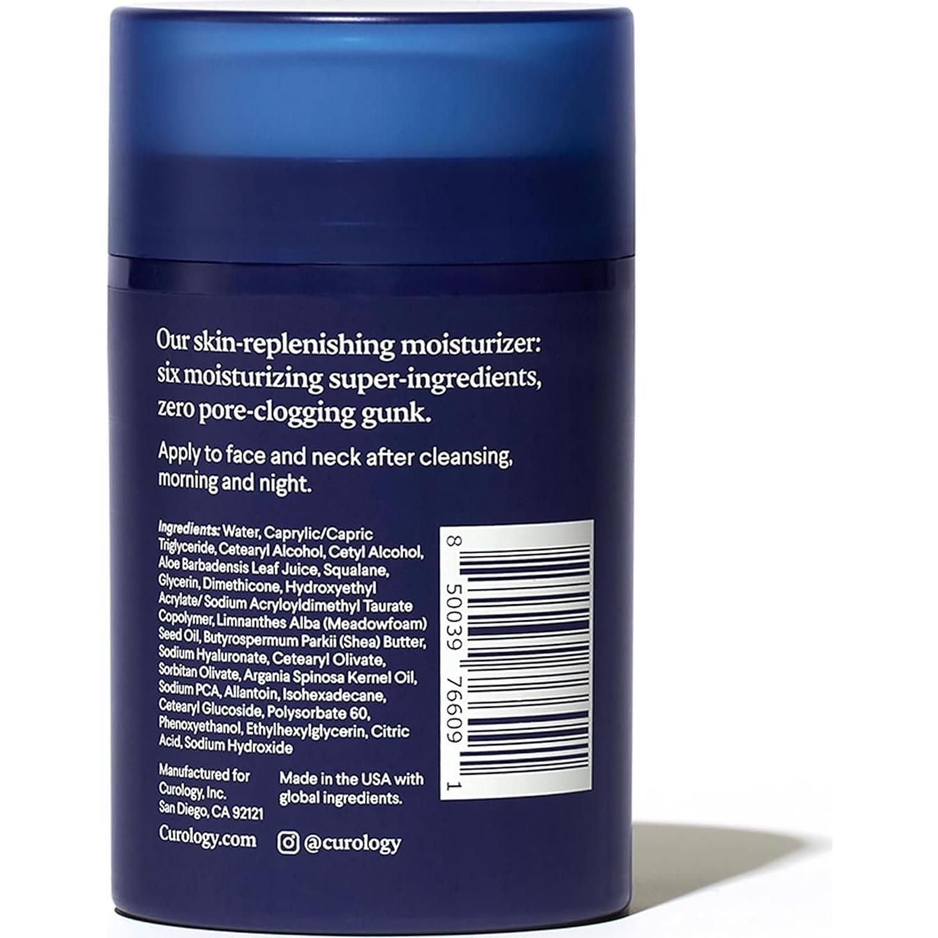 Crema Hidratante Curology 50 ml para Piel Seca y Sensible