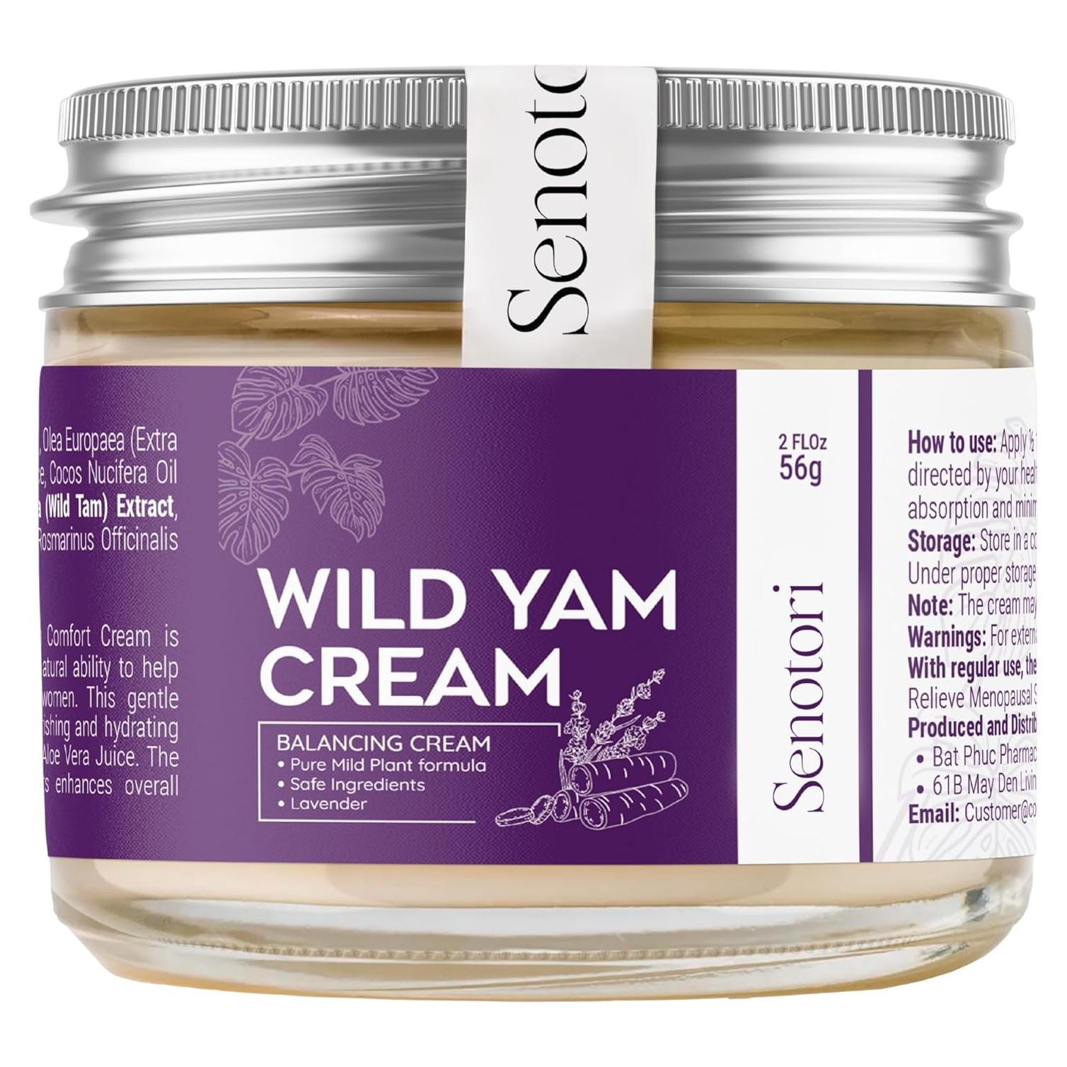 Crema de Ñame Silvestre Bat Phuc 60ml - Alivio Menopausia y PMS