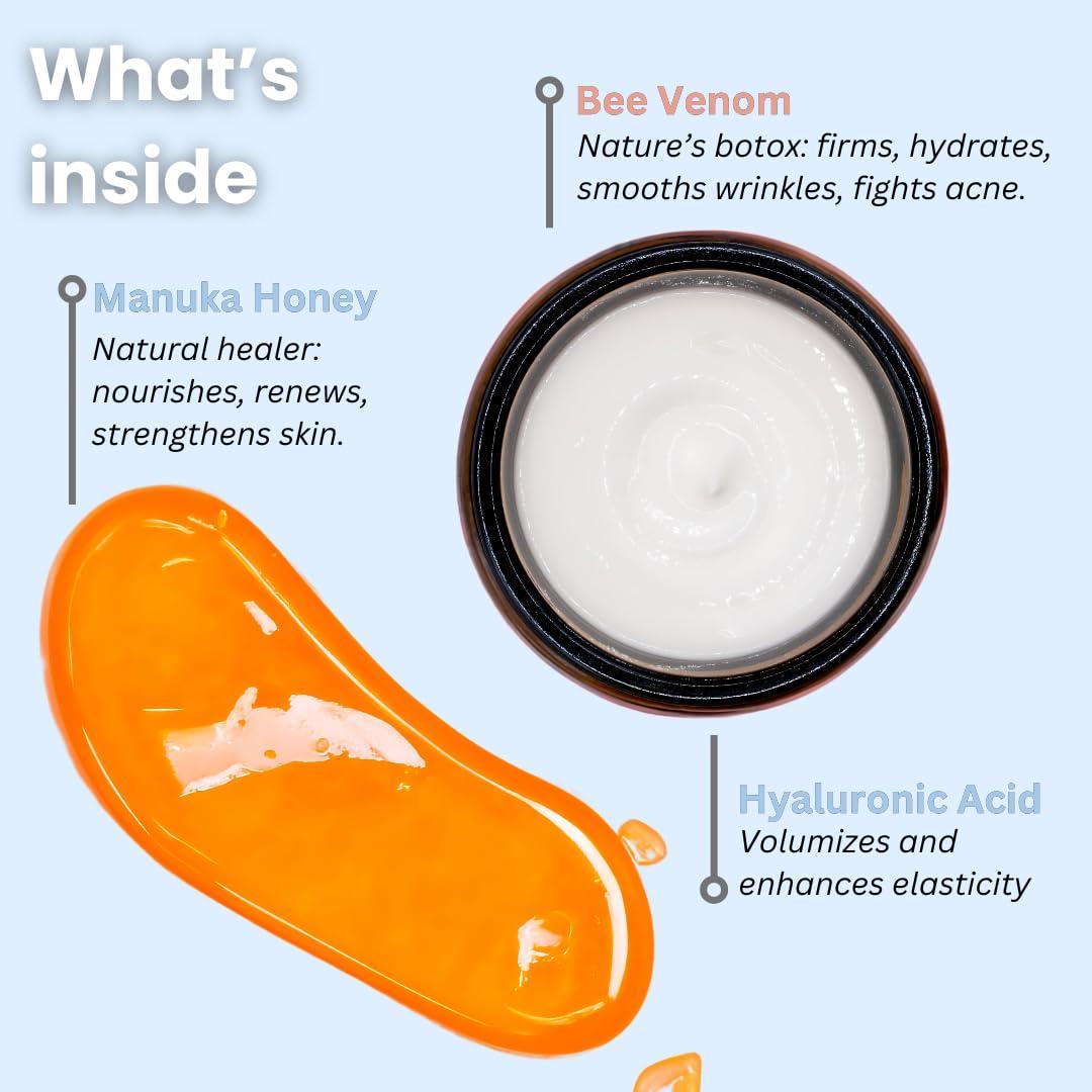 Crema Hidratante Anti-Envejecimiento New Pacific 56.7g Veneno de Abeja