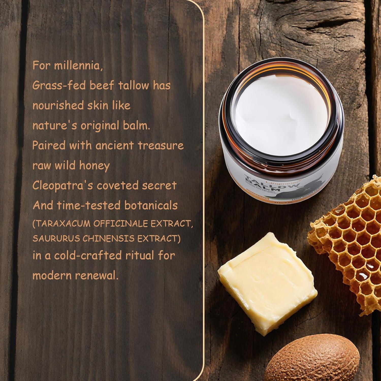 Bálsamo Hidratante de Grasa de Res Orgánica Lingmeier 230g