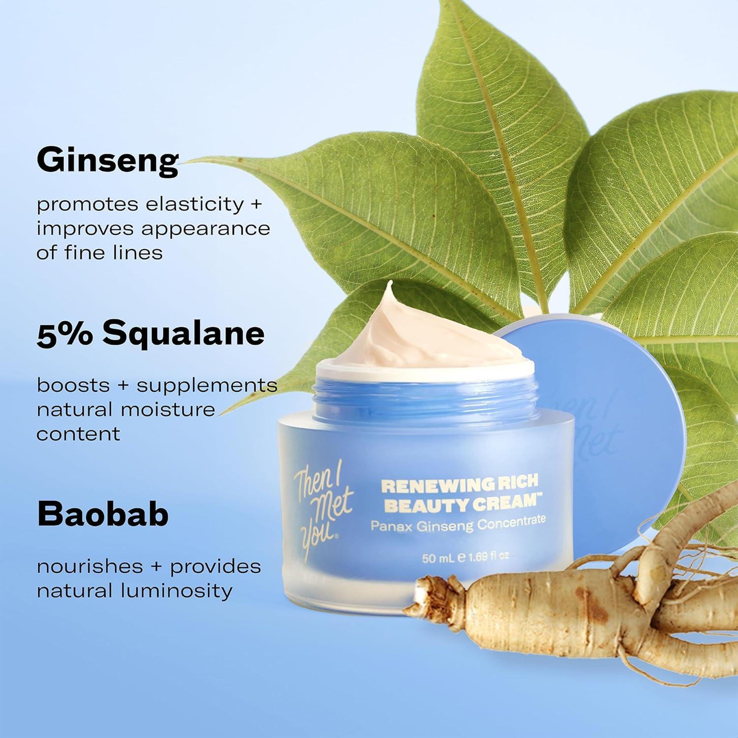 Crema Hidratante Coreana Entonces te conocí 159g Ginseng