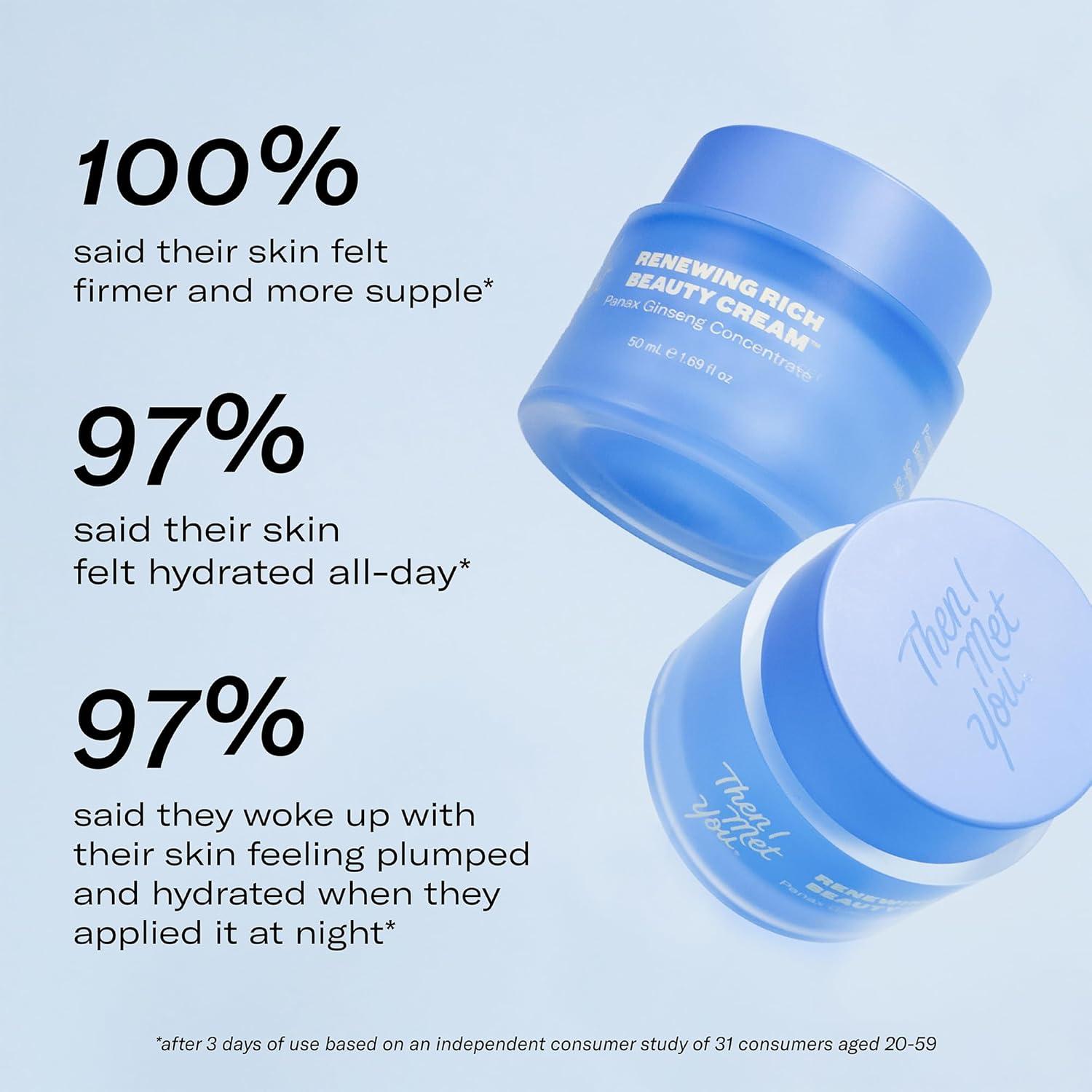 Crema Hidratante Coreana Entonces te conocí 159g Ginseng