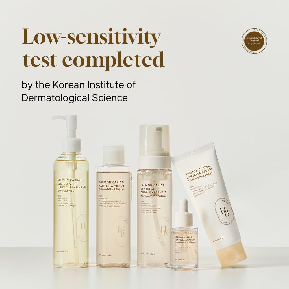 Crema Centella Cuidadora Heveblue 117g - PDRN y Extracto de Salmón