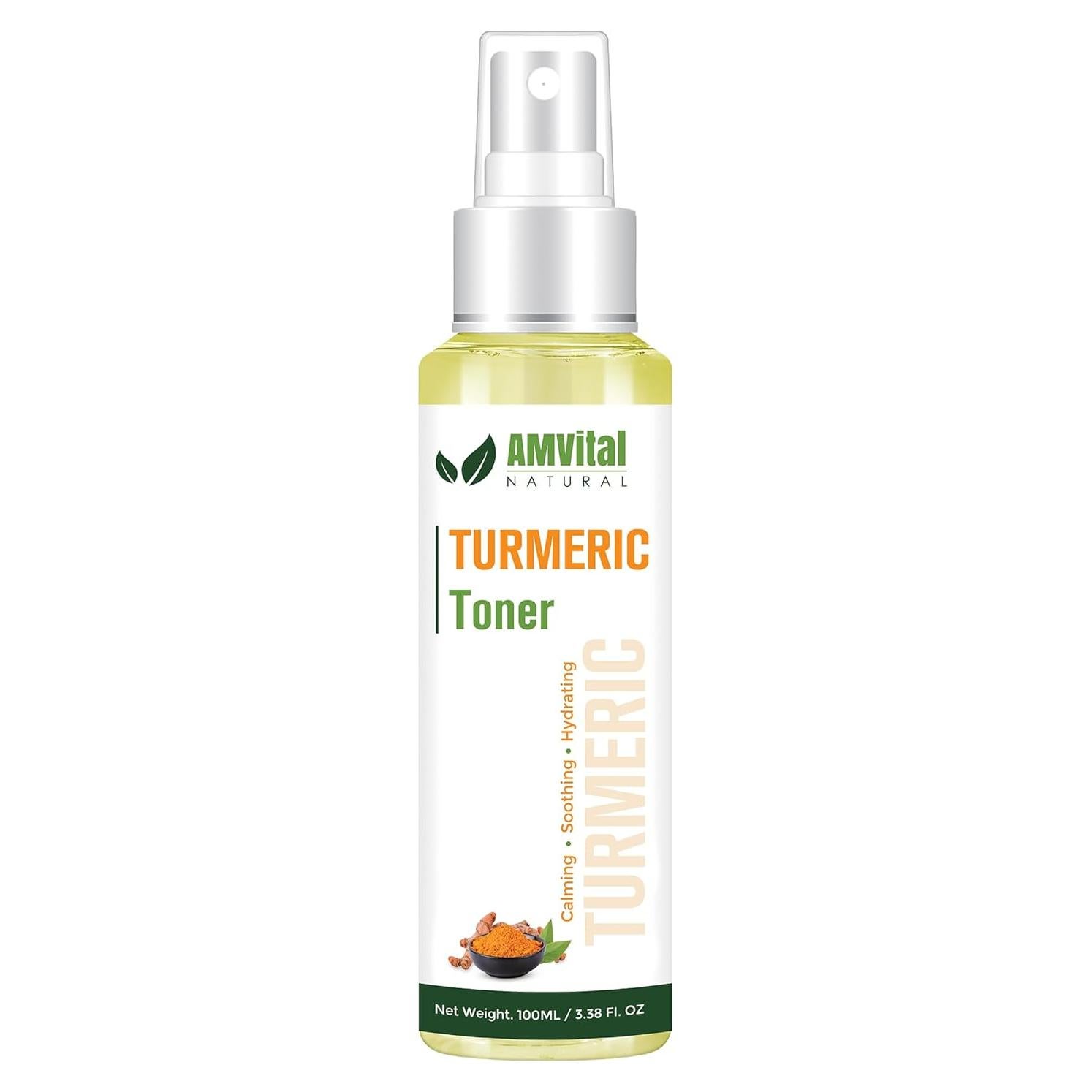 Tónico Facial de Cúrcuma AMVital para Piel Grasa 140g - Manchas Oscuras